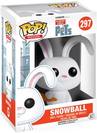 Figurine Funko Pop Comme des bêtes #297 Snowball