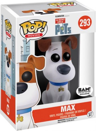 Figurine Funko Pop Comme des bêtes #293 Max - Floqué