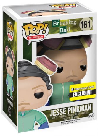 Figurine Funko Pop Breaking Bad #161 Jesse Pinkman - Combinaison Hazmat Verte