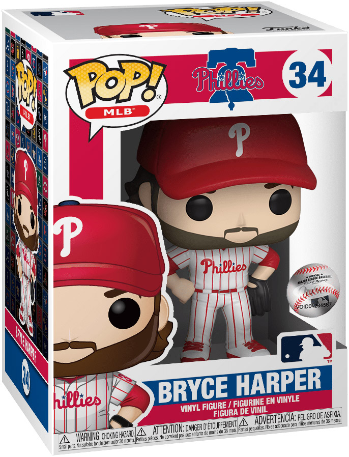 Figurine Pop MLB Ligue Majeure de Baseball 34 pas cher Bryce Harper