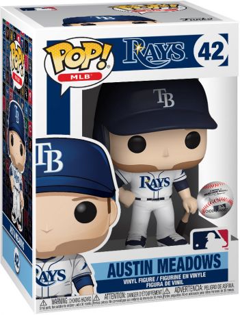 Figurine Funko Pop MLB : Ligue Majeure de Baseball #42 Austin Meadows