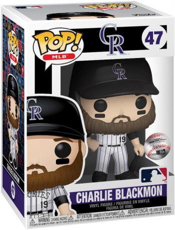 Figurine Funko Pop MLB : Ligue Majeure de Baseball #47 Charlie Blackmon