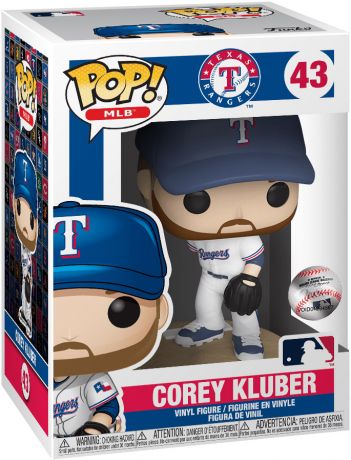 Figurine Funko Pop MLB : Ligue Majeure de Baseball #43 Corey Kluber