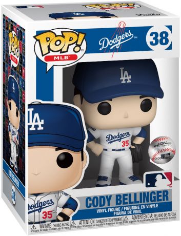 Figurine Funko Pop MLB : Ligue Majeure de Baseball #38 Cody Bellinger