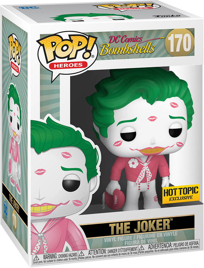 Figurine The Joker Pop! Pin's Géant avec Stand 10 cm DC Comics