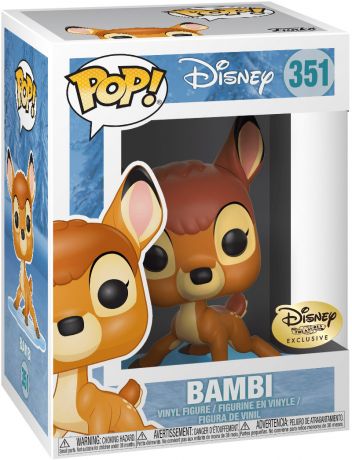 Figurine Funko Pop Bambi [Disney] #351 Bambi sur Glace