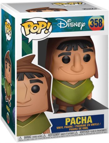 Figurine Funko Pop Kuzco, l'empereur mégalo [Disney] #358 Pacha