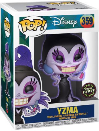 Figurine Funko Pop Kuzco, l'empereur mégalo [Disney] #359 Yzma - Brillant dans le noir [Chase]