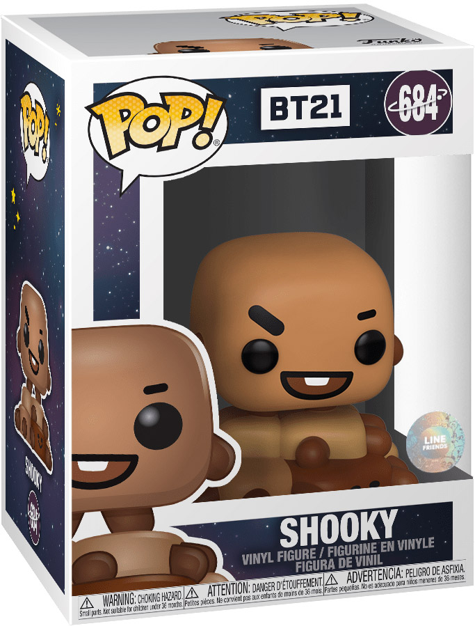 Figurine Pop BT21 #684 pas cher : Shooky