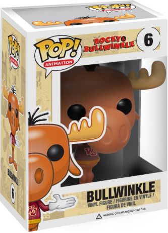 Figurine Funko Pop Rocky and Bullwinkle #06 Bullwinkle