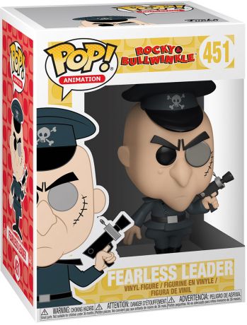 Figurine Funko Pop Rocky and Bullwinkle #451 Chef intrépide