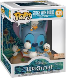 Figurine - Funko Pop! n°1044 - Lilo et Stitch - Stitch avec un Ukulélé -  Objets à collectionner Cinéma et Séries