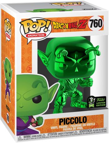 Figurine Funko Pop Dragon Ball Z #760 Piccolo - Chromé Vert