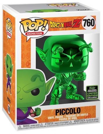 Figurine Funko Pop Dragon Ball Z #760 Piccolo - Chromé Vert