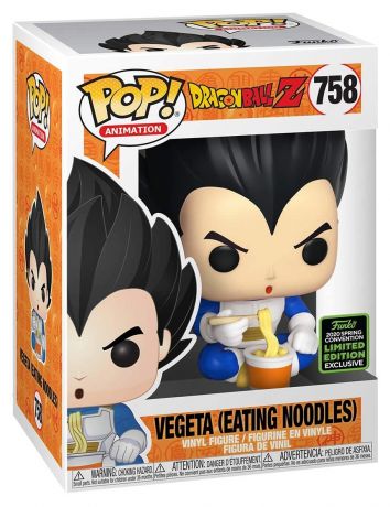 Figurine Funko Pop Dragon Ball Z #758 Vegeta (Mangeant des Nouilles)