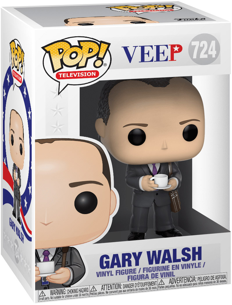 Funko Pop! TV: Veep - Gary Walsh - Vinyl Figure Collezionabile 9 Cm, Window Box
