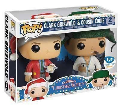 Figurine Funko Pop Le sapin a les boules Clark & Ed - 2 Pack