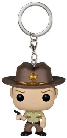 Figurine Funko Pop The Walking Dead Rick Grimes - Porte-clés