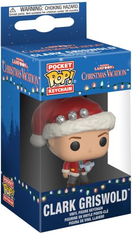 Figurine Funko Pop Le sapin a les boules Clark Griswold - Porte-clés