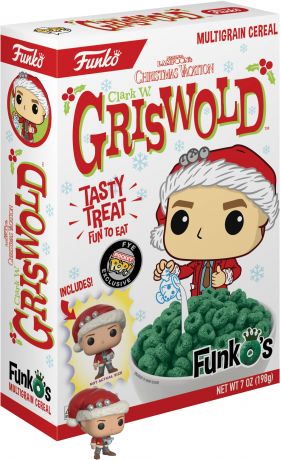 Figurine Funko Pop Le sapin a les boules Clark Griswold FunkO's - Céréales & Pocket