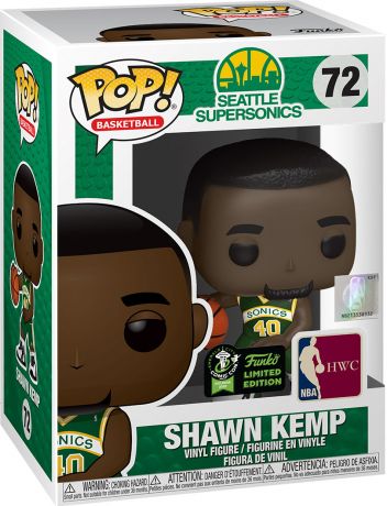 Figurine Funko Pop NBA #72 Shawn Kemp
