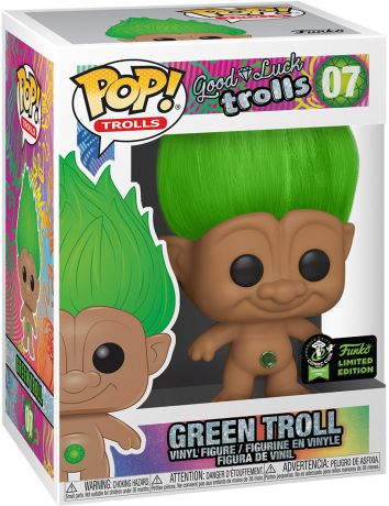 Figurine Funko Pop Les Trolls #07 Troll Vert