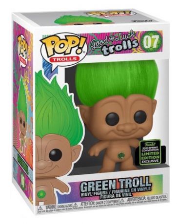 Figurine Funko Pop Les Trolls #07 Troll Vert