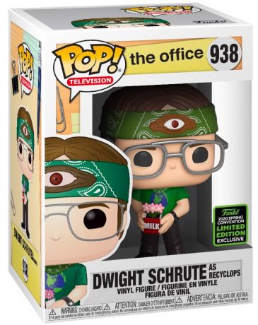 Figurine Funko Pop The Office #938 Dwight Schrute en Recyclops