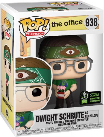 Figurine Funko Pop The Office #938 Dwight Schrute en Recyclops