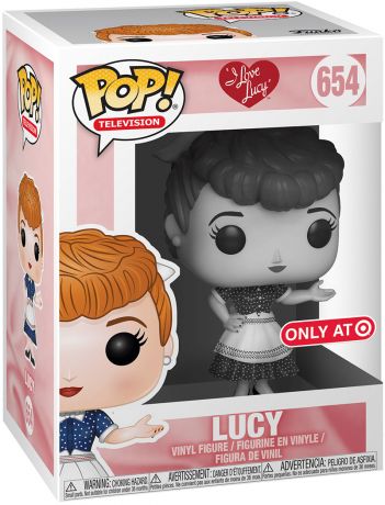 Figurine Funko Pop I Love Lucy #654 Lucy Ricardo - Noir & Blanc