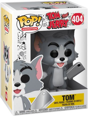 Figurine Funko Pop Tom et Jerry #404 Tom avec Couperet