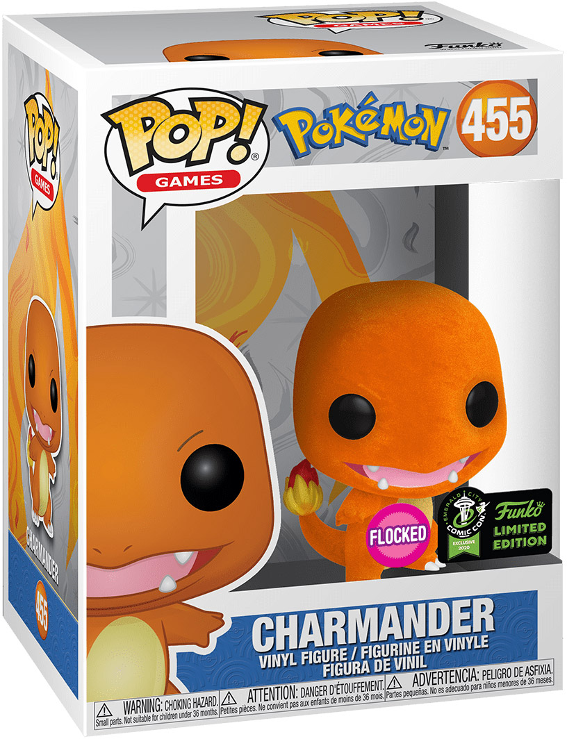 Figurine Pop Pokémon #455 pas cher : Salamèche - Floqué