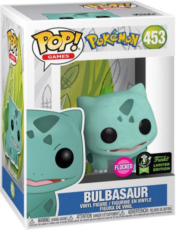 Figurine Funko Pop Pokémon #453 Bulbizarre - Floqué