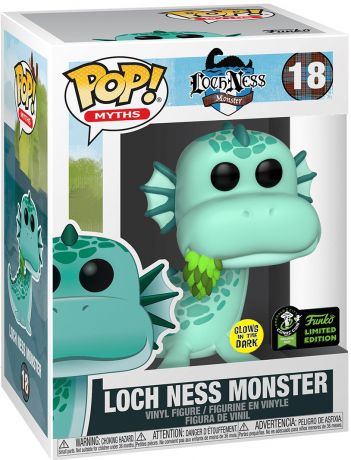 Figurine Funko Pop Mythes et Légendes #18 Monstre du Loch Ness - Brillant dans le noir