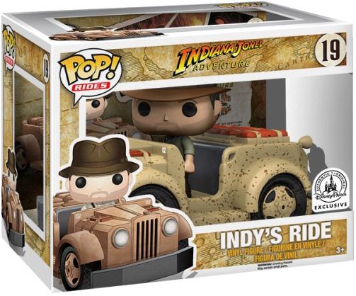 Figurine Funko Pop Indiana Jones #19 Le tour d'Indy