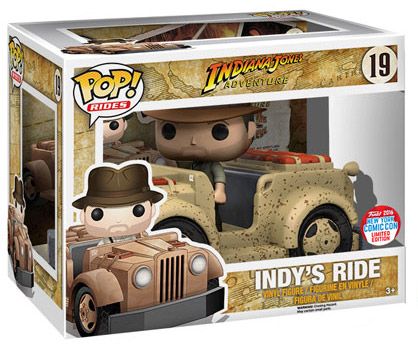 Figurine Funko Pop Indiana Jones #19 Le tour d'Indy
