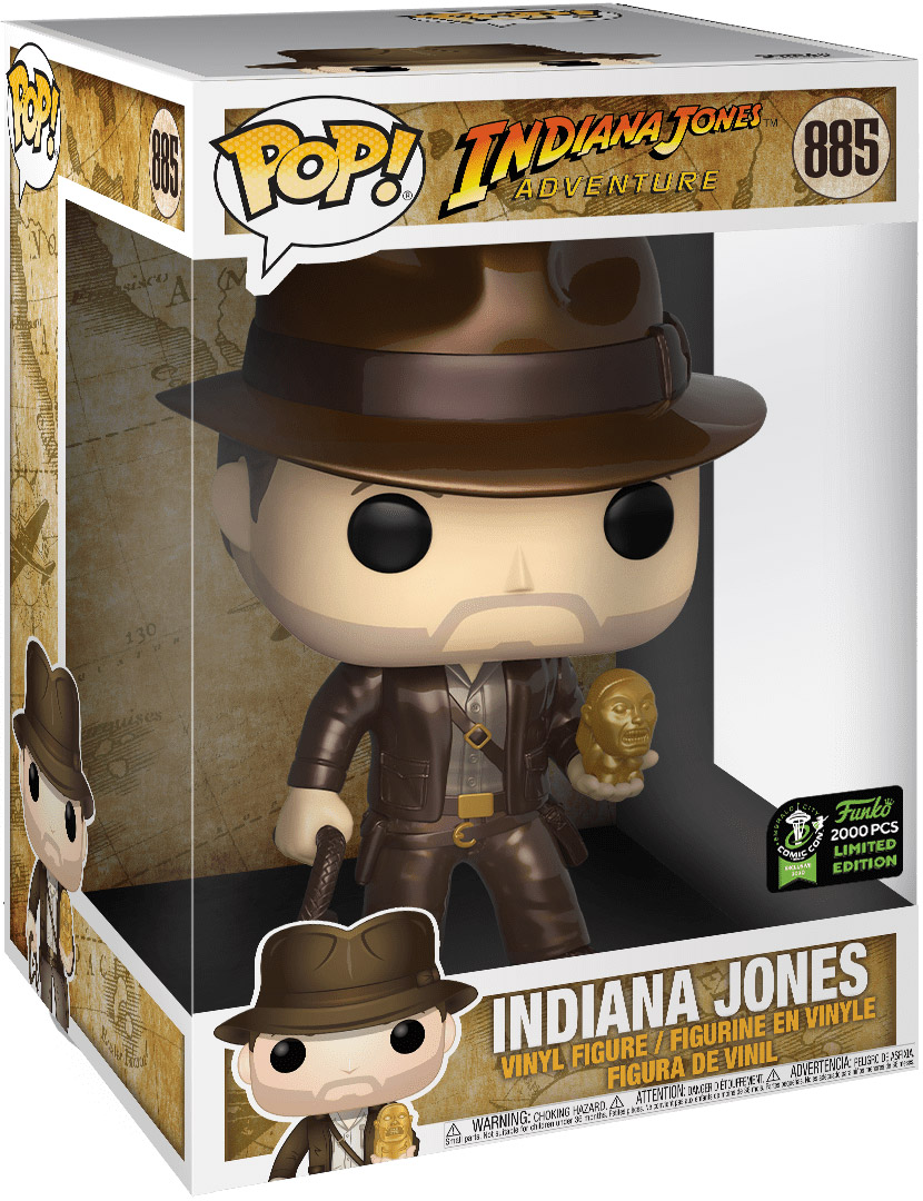 Figurine Pop Indiana Jones #885 pas chÃ¨re : Indian Jones - 25 cm