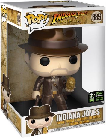 Figurine Funko Pop Indiana Jones #885 Indiana Jones - 25 cm & Métallique