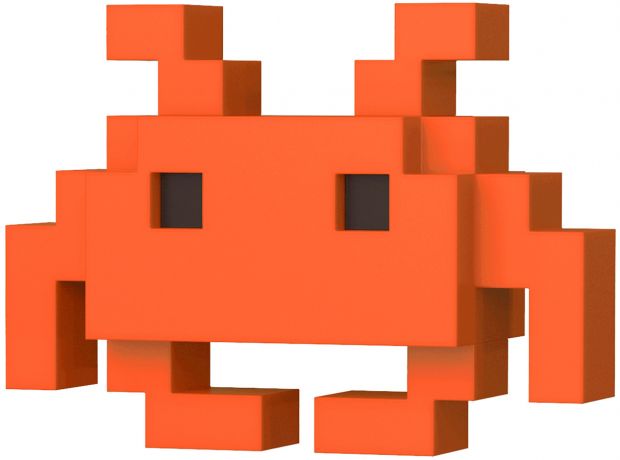 Figurine Funko Pop Space Invaders #33 Medium Invader Orange - 8-bit