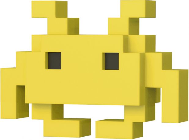 Figurine Funko Pop Space Invaders #33 Medium Invader Jaune - 8-bit