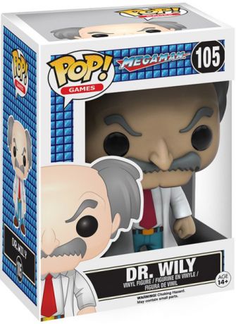 Figurine Funko Pop Mega Man #105 Dr. Wily