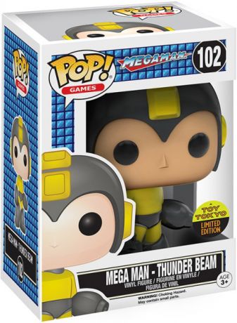 Figurine Funko Pop Mega Man #102 Mega Man - Thunder Beam