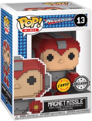 Figurine Funko Pop Mega Man #13 Magnet Missel - 8-bit [Chase]
