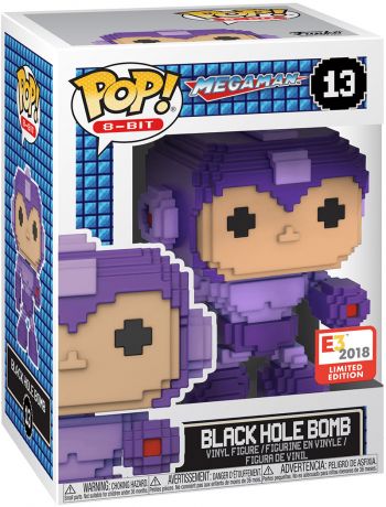 Figurine Funko Pop Mega Man #13 Black Hole Bomb - 8-Bit