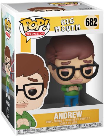 Figurine Funko Pop Big Mouth #682 Andrew