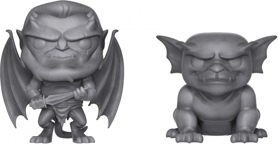 Figurine Funko Pop Gargoyles, les anges de la nuit [Disney] Hudson & Bronx - Pierre - 2 pack