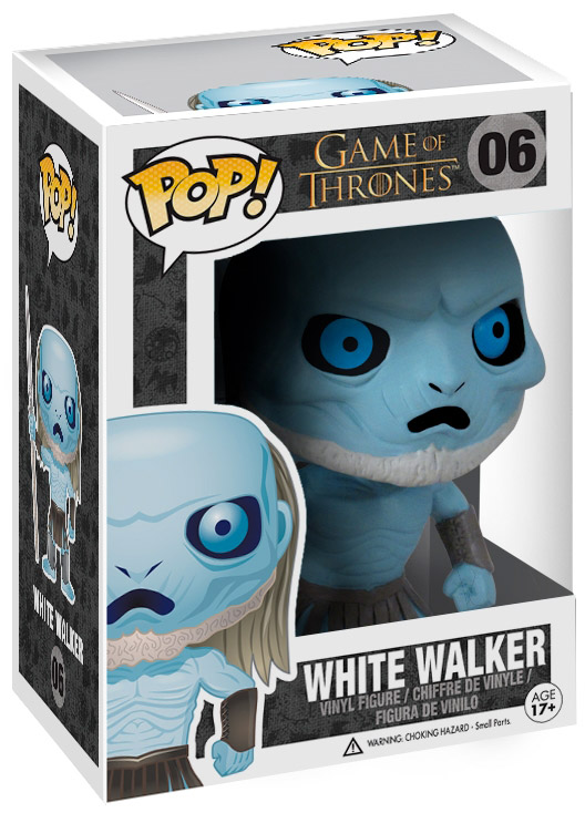 Figurine Pop Game of Thrones #60 pas cher : Marcheur Blanc sur cheval