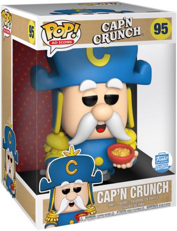 Figurine Funko Pop Icônes de Pub #95 Cap'N Crunch - 25 cm