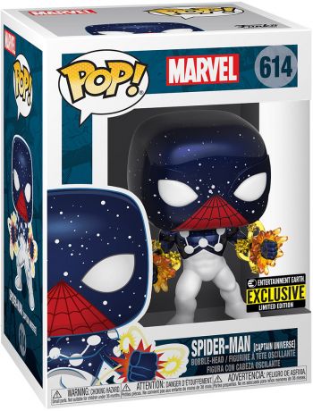 Figurine Funko Pop Marvel Comics #614 Spider-Man (Captain Universe)