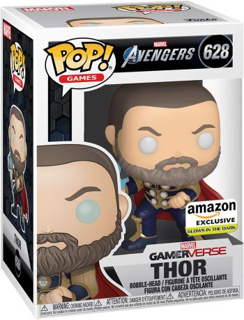 Figurine Funko Pop Avengers Gamerverse [Marvel] #628 Thor - Brillant dans le noir